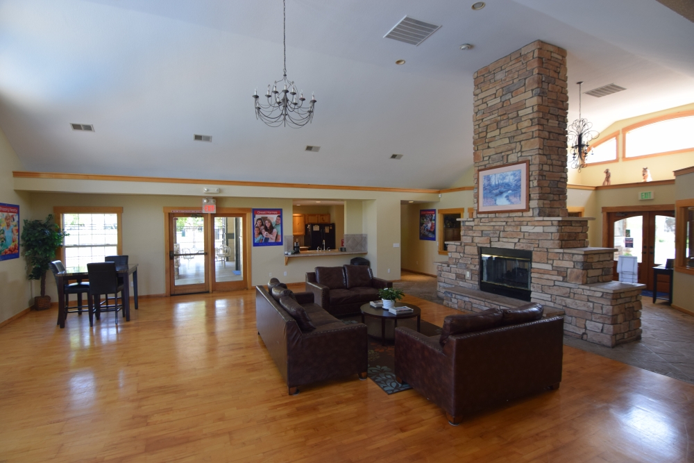 Clubhouse of one of our popular manufactured home communities - Find affordable housing Denver