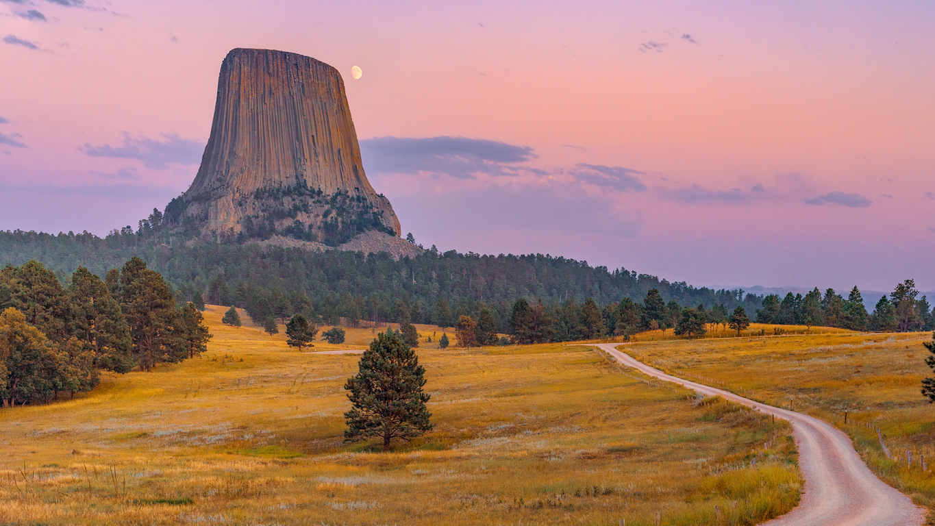 Devils Tower near Gillette, WY