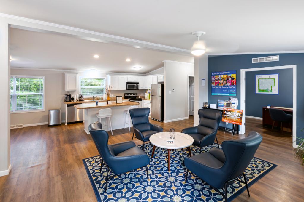 clubhouse interior at Skyway in Indianapolis - Find mobile homes for sale Indianapolis