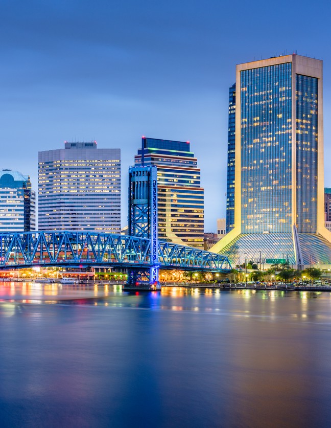 city view of Jacksonville Florida