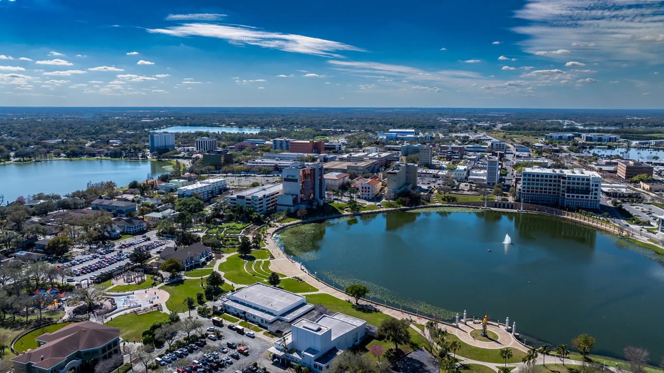 city view of Lakeland Florida