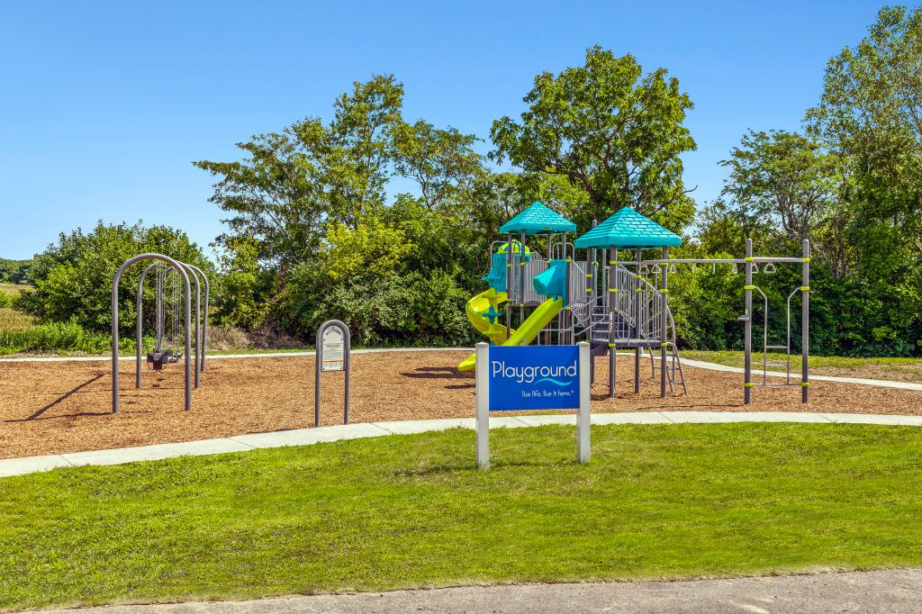 Countryview Farms community playground in Muncie Indiana - Find manufactured houses for sale in Muncie Indiana