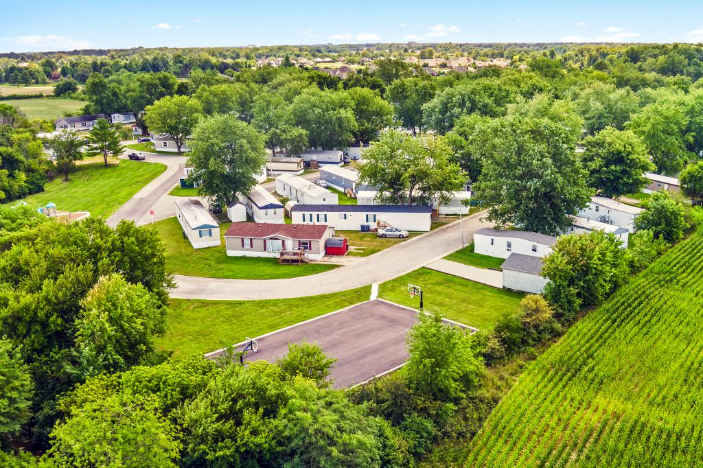 Countryview Farms community view in Muncie Indiana